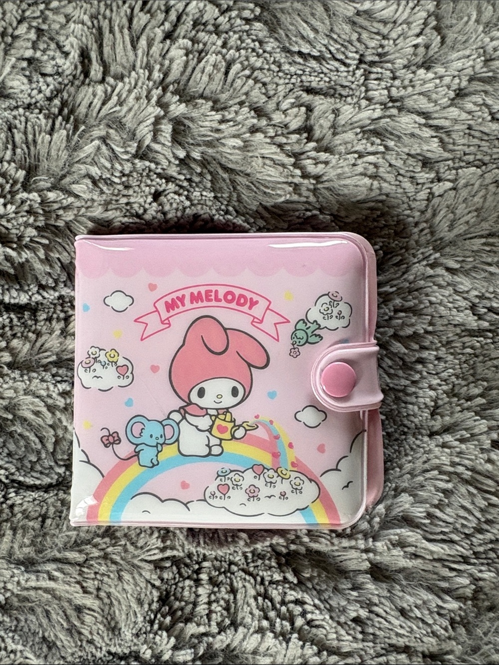 Sanrio My Melody Pink Rainbow Kids Wallet